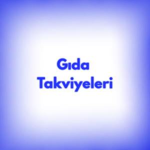 Gıda Takviyelerimiz